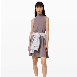 Lululemon All Aligned A-Line Dress - 4 -Lunar Rock
